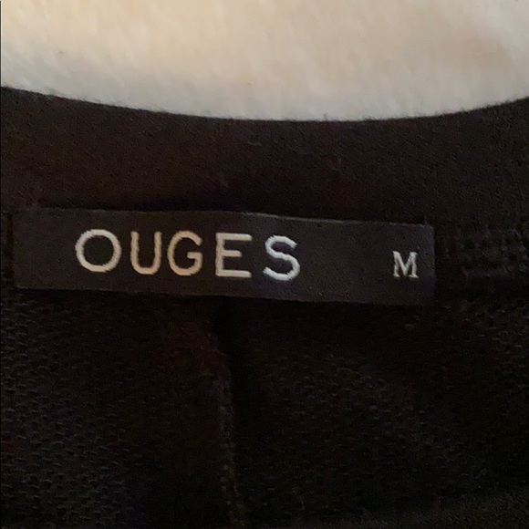 Ouges black cold shoulder sweatshirt - Picture 3 of 3